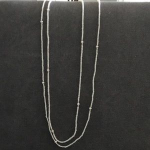 35 inch strand of small pearls